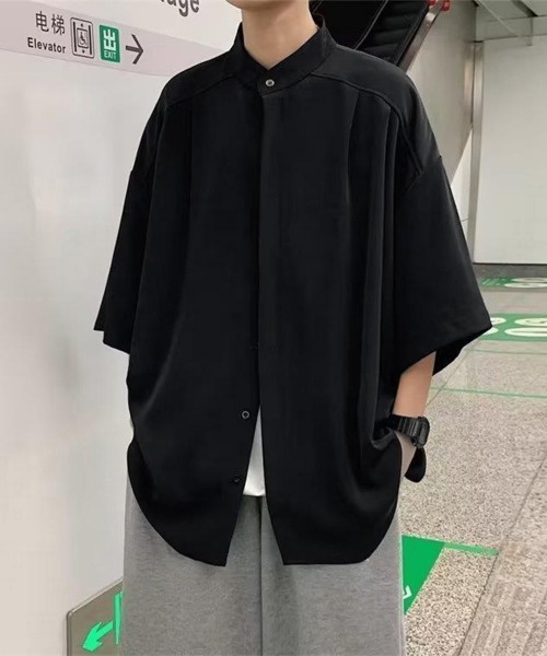 非売品 楽天市場】スタンドカラーシャツ シャツ トップス