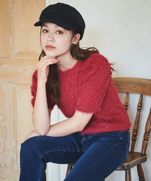 31 Sons de mode tシャツ バックリボンフェザートップス