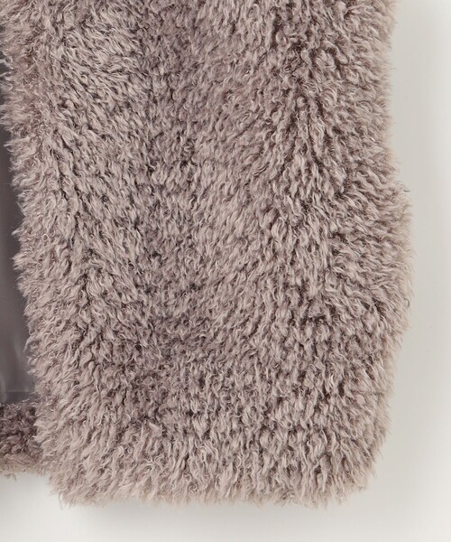 Feroux（フェルゥ） ベスト ジレ プードルファーベスト レディース