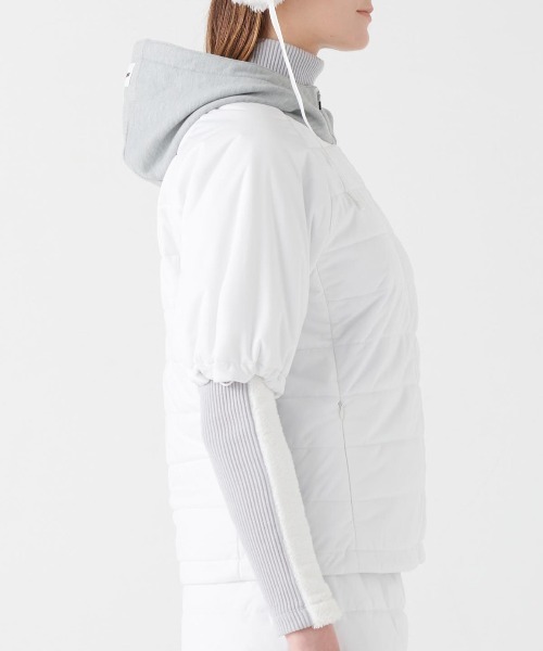 アルチビオARCHIVIO2024年秋冬保温発熱半袖ブルゾンサイズ40 archivio（アルチビオ） ブルゾン アウター 「LADIES」保温発熱半袖