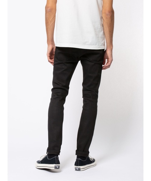 パンツ Nudie jeans Lean Dean Dry Black Selvage Nudie Jeans（ヌーディージーンズ） ジーンズ Lean Dean Dry Black