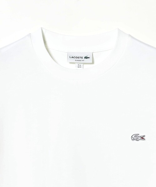 LACOSTE / クルーネック ロングスリーブ カットソー LACOSTE / クルーネック ロングスリーブ カットソー（Tシャツ
