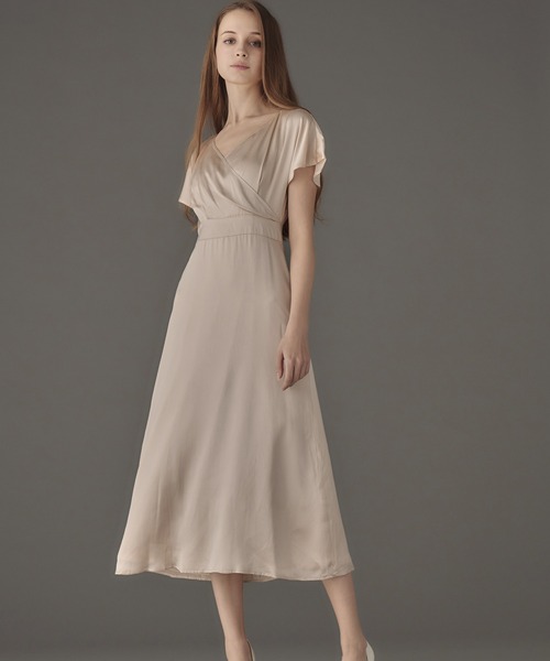 ワンピース Brille comme toi cache-coeur dress