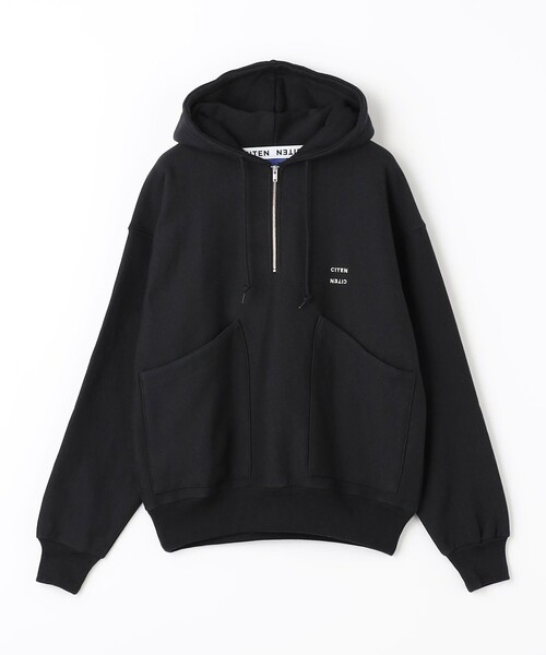 CITEN トレーナー スウェット 「CITEN」ハーフジップスウェット