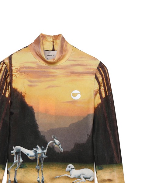 STRADA EST tシャツ Tシャツ COPERNI(コペルニ) DALL-E PRINT TIGHT  