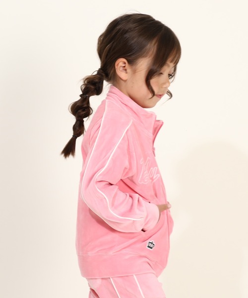 BABYDOLL（ベビードール） ジャージ 親子お揃い パイピングベロア