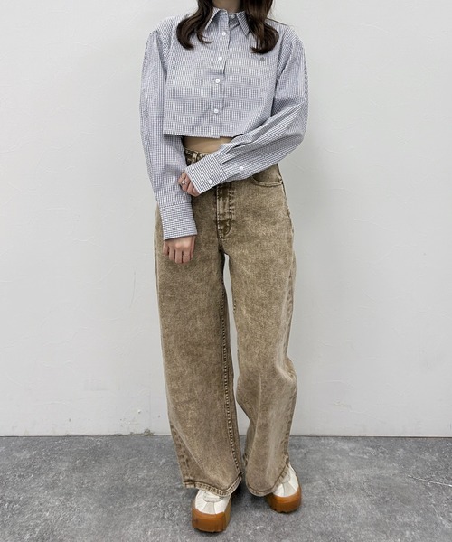 Heather ブラウス シャツ 「POLO BCS(ポロ・ビーシーエス