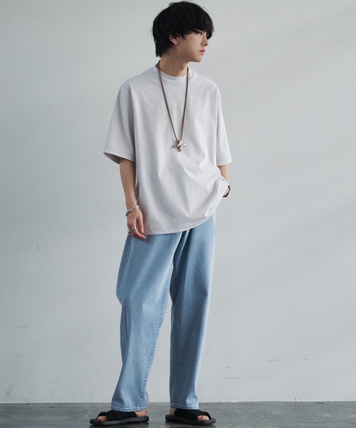 WYM LIDNM 「WYM LIDNM」 デニムパンツ - ブラック メンズ : ZOZOTOWN