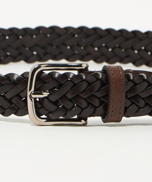 L'arcobaleno（ラルコバレーノ） ベルト 30mm レザーメッシュベルト