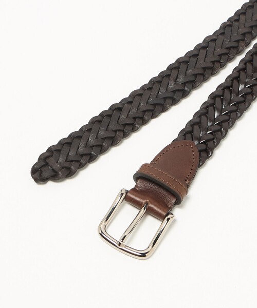 L'arcobaleno（ラルコバレーノ） ベルト 30mm レザーメッシュベルト