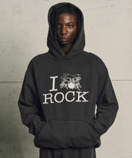 Basketcase パーカー 「BASKETCASE 」IROCK hoodie メンズ
