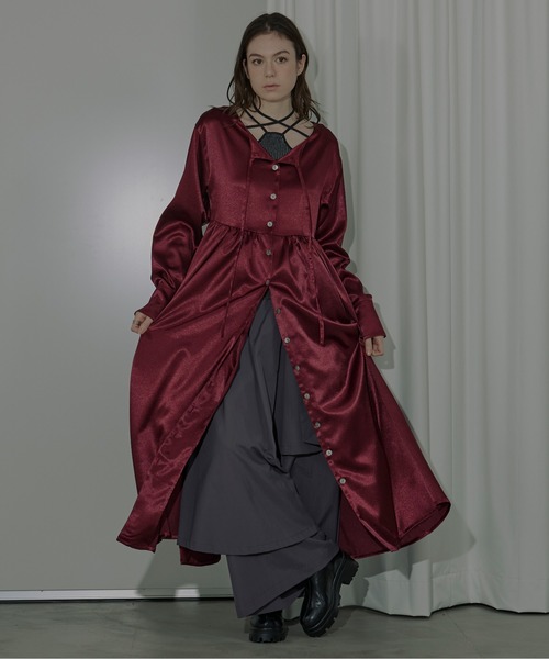 Ezick ワンピース Vintage glow 2way neck シャツドレス : ZOZOTOWN