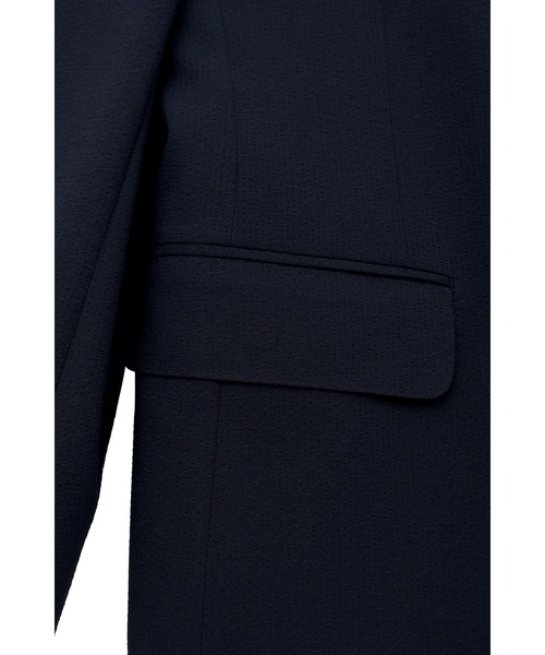 23SS★ HIGH STREET ハイストリート 通年 防シワ EVALETデニム プリント★ サッカー セットアップ スーツ Sz.S　メンズ HIGH STREET（ハイストリート） セレモニースーツ カジュアルスーツ