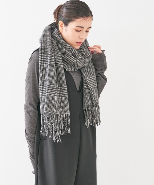 collex（コレックス） マフラー ストール ウールチェックマフラー