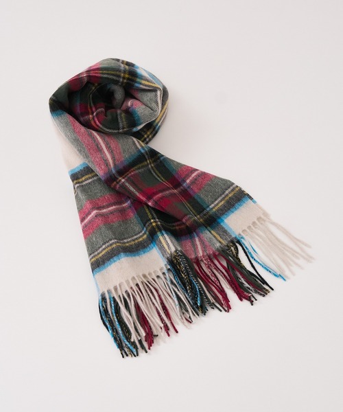 collex（コレックス） マフラー ストール ウールチェックマフラー