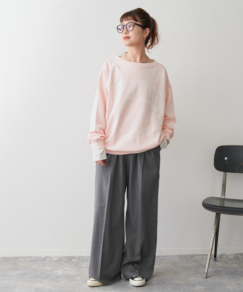 Spick&amp;Span スピックアンドスパン ルーズロゴスウェット2 スウェット Spick & Span（スピックアンドスパン）の「ルーズロゴスウェット