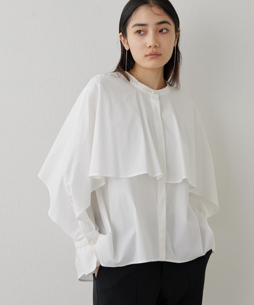 THE PAUSE ブラウス シャツ 「THE PAUSE」ラッフルシャツ レディース 