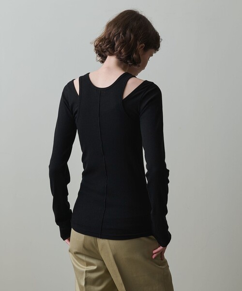 タンクトップ ノースリーブ 「Steven Alan」リブ タンクトップ レディース STEVEN ALAN タンクトップ ノースリーブ 「Steven Alan」リブ