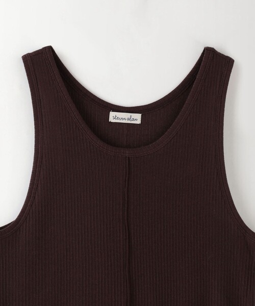 STEVEN ALAN タンクトップ ノースリーブ 「Steven Alan」リブ