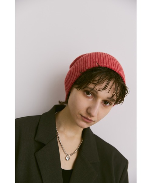 un/neu ニット帽 ニットキャップ ウォッシュドニットビーニー