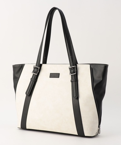 NICOLE メンズ トートバッグ HIDEAWAYS NICOLE トートバッグ サイドジップトートバッグ