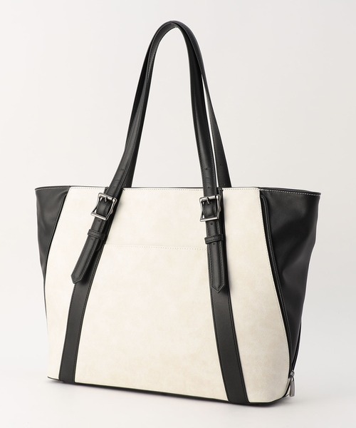 HIDEAWAYS NICOLE トートバッグ サイドジップトートバッグ