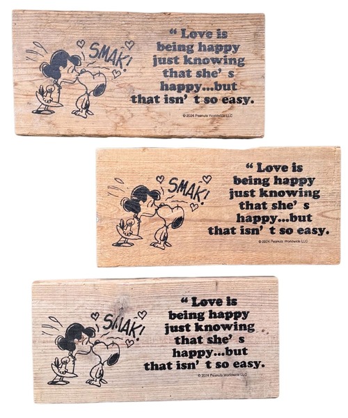 SNOOPY×OLD BETTY'S インテリア 「日本製」スヌーピー「SNOOPY」 Wood