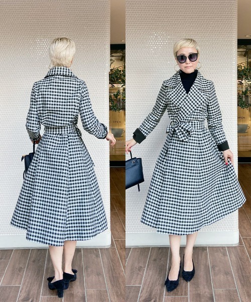 JENNE」 トレンチコート SMALL ブラック レディース : ZOZOTOWN Yahoo