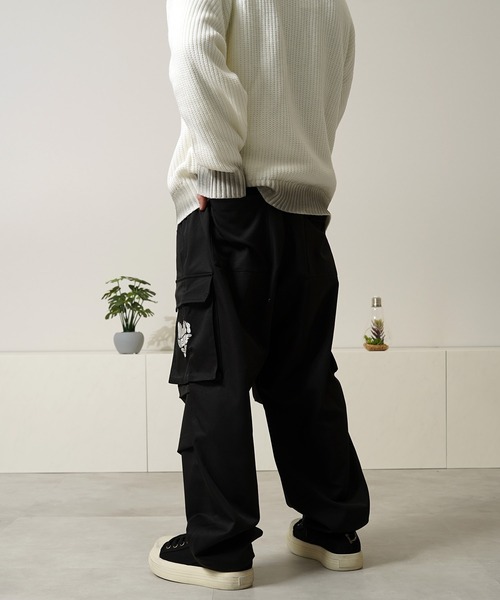sorm'86さんのSTAY GOLD PANTS ＭＬサイズ STAY GOLD カーゴパンツ 「STAYGOLD」ハートロゴ刺繍 ワイド