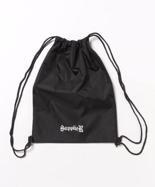 SUPPLIER（サプライヤー） エコバッグ バッグ｜Logo Drawstring Bag