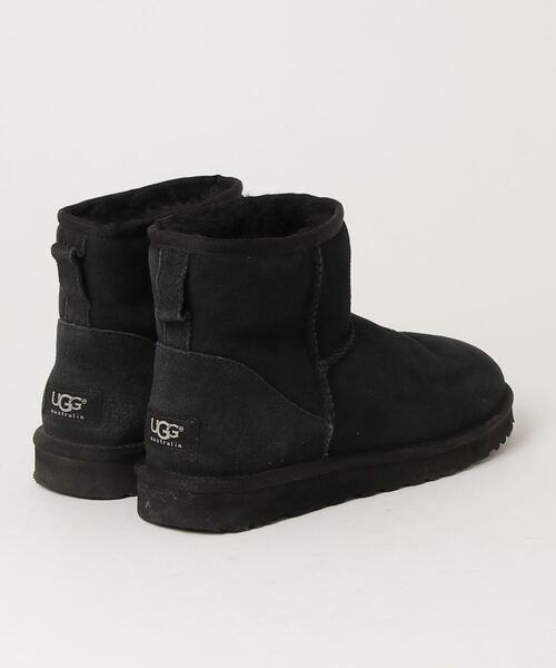 新品未使用 UGG 厚底 ブーツ 25cm US8 黒 UGG Australia（アグオーストラリア） 「UGG」 ムートンブーツ 25cm