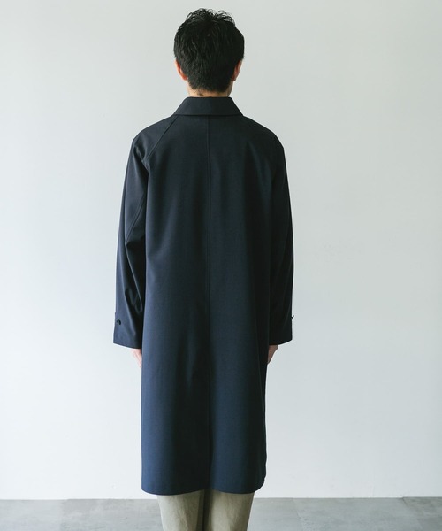 【新品】urbanresearch doors 杢グレー　バルマカンコート URBAN RESEARCH DOORS ステンカラーコート コート ニット