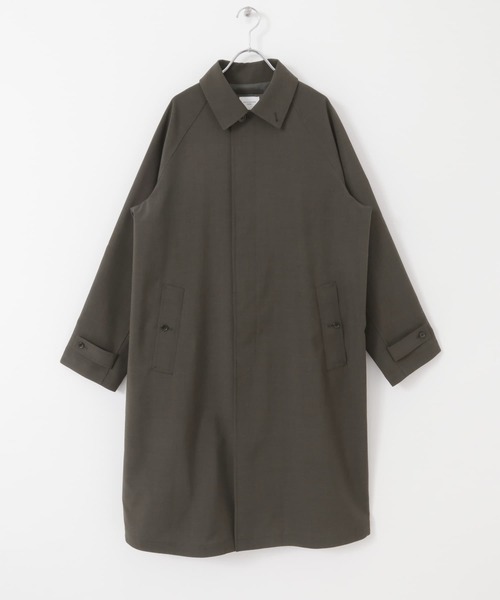 【新品】urbanresearch doors 杢グレー　バルマカンコート URBAN RESEARCH DOORS ステンカラーコート コート ニット