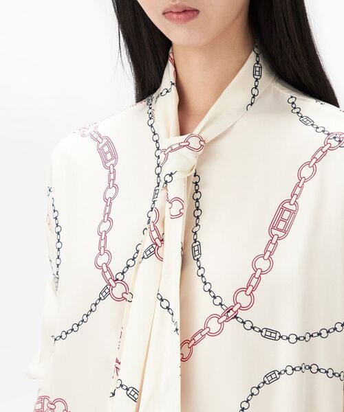 TOMMY HILFIGER（トミー・ヒルフィガー） ブラウス シャツ フルイド 