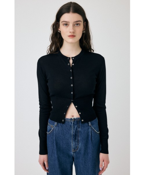 MOUSSY（マウジー） カーディガン WAIST SWITCHING カーディガン