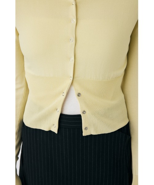 moussy　カーディガン　ベージュ　新品　未使用 AZUL BY MOUSSY（アズールバイマウジー） カーディガン リネンタッチ