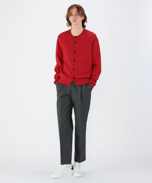 CABaN」 ニットカーディガン M ネイビー メンズ CABaN」 ニットカーディガン M ネイビー メンズ