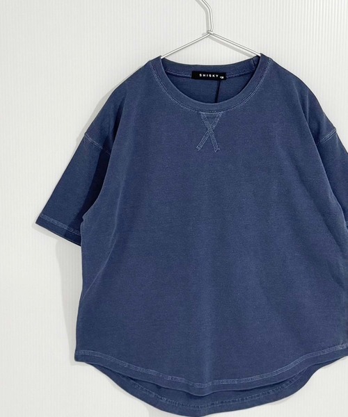 ZIーON（ジーオン） tシャツ キッズ ピグメント染 オーバーサイズ半袖T