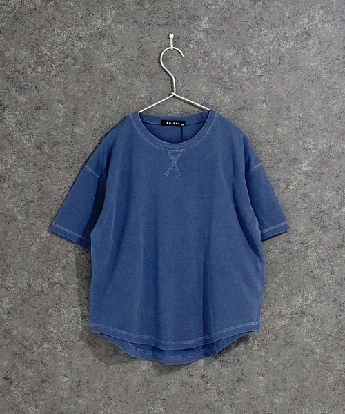 ZIーON（ジーオン） tシャツ キッズ ピグメント染 オーバーサイズ半袖T