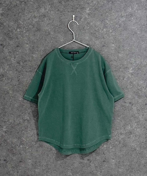 ZIーON（ジーオン） tシャツ キッズ ピグメント染 オーバーサイズ半袖T