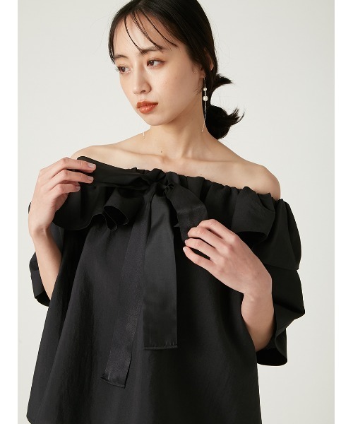 FRAY I.D タックボリュームブラウス FRAY I.D ブラウス シャツ タックボリュームブラウス レディース