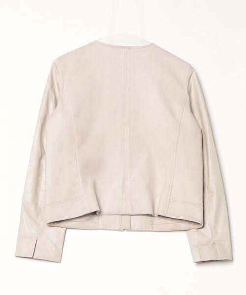 「AMACA」 ブルゾン 38 ベージュ レディース_画像2
