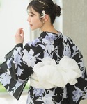 兵児帯 「浴衣小物」選べる10色 くしゅくしゅ...の詳細画像1