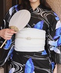 兵児帯 「浴衣小物」選べる10色 くしゅくしゅ...の詳細画像5