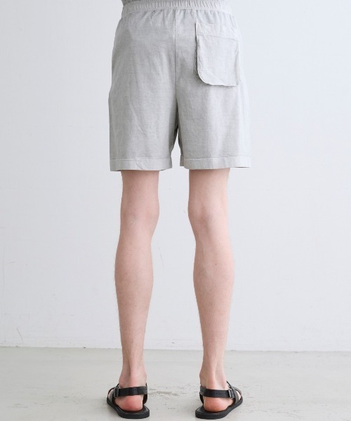 パンツ ピグメントダイコットン ショートパンツ メンズ_12