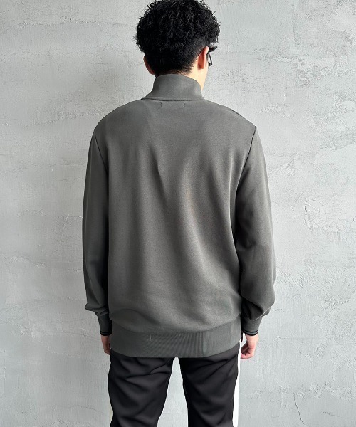 「FRED PERRY」 スウェットカットソー S グレー レディース FRED PERRY 「FRED PERRY」 スウェットカットソー S ライト