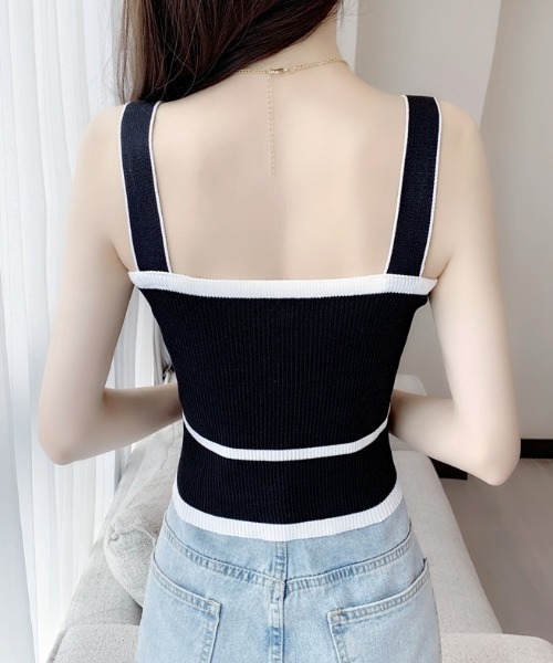 キャミソール フロントボタンニットキャミ : ZOZOTOWN Yahoo!店 - 通販