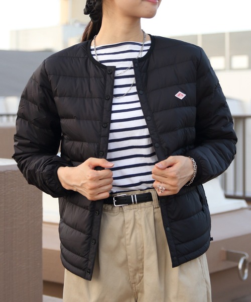 DANTON ブラック ダウンジャケット S