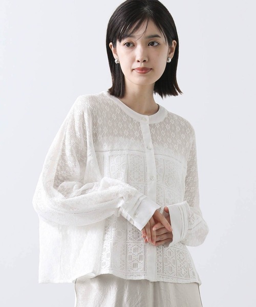Gready Brilliant 半袖 カットソー レース ブラック Gready Brilliant tシャツ 袖3Dレースロゴカットソー