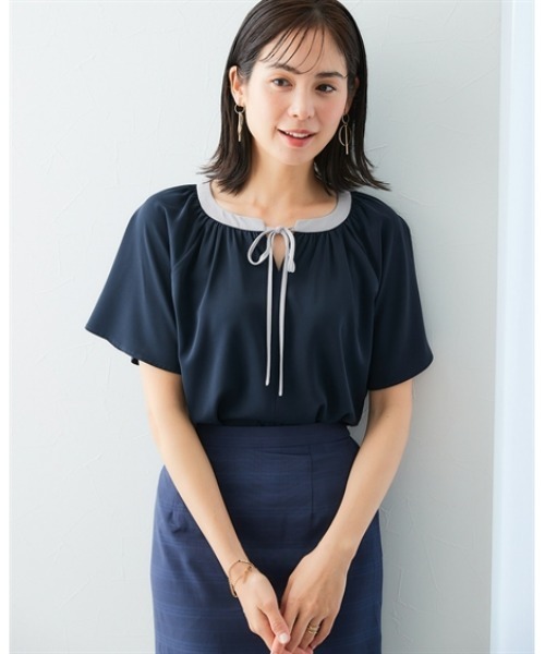 専用です！パラスパレス　半袖ブラウス　サイズO　未使用 7days Life Styling ブラウス シャツ 夏 半袖 「UVカット/速乾